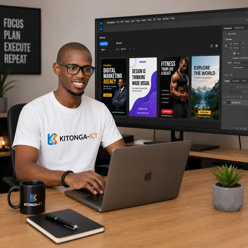 KITONGA-ICT studio work